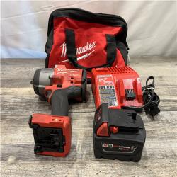 AS-IS Milwaukee FUEL 18V Lithium-Ion Brushless Cordless 1/2 in. Impact Wrench w/Friction Ring Kit
