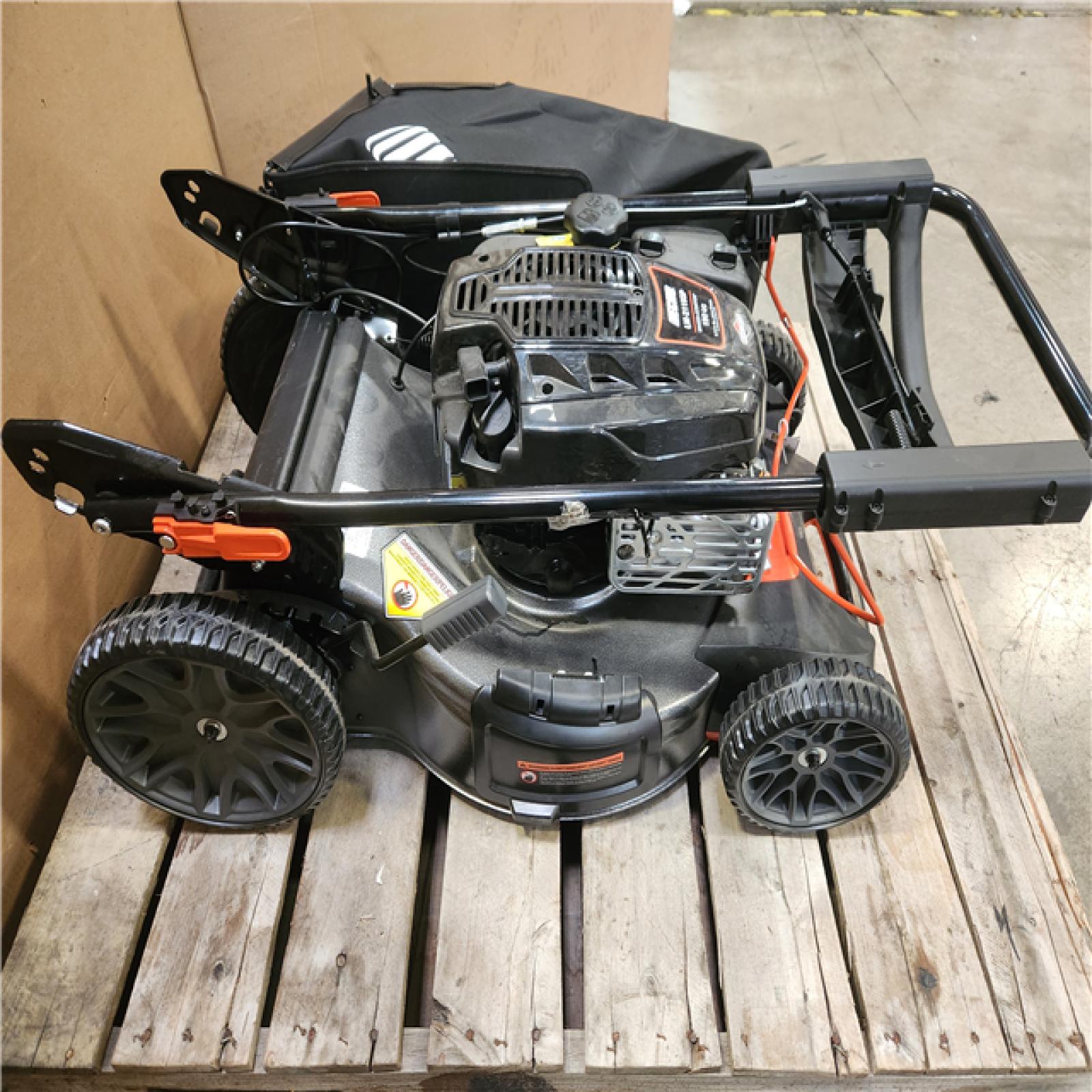 Phoenix ECHO 21 in. 190 cc Briggs and Stratton Gas 3-in-1 Dual Blade RWD Self-Propelled Lawn Mower with Single Lever Deck Adjustment