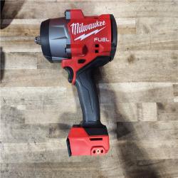 HOUSTON LOCATION - AS-IS Milwaukee M18 1/2 in. Cordless Brushless High Torque Impact Wrench Kit (Battery & Charger)
