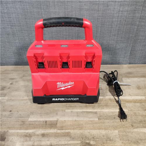 HOUSTON LOCATION - AS-IS Milwaukee M18 Packout Six Bay Rapid Charger (TOOL ONLY)