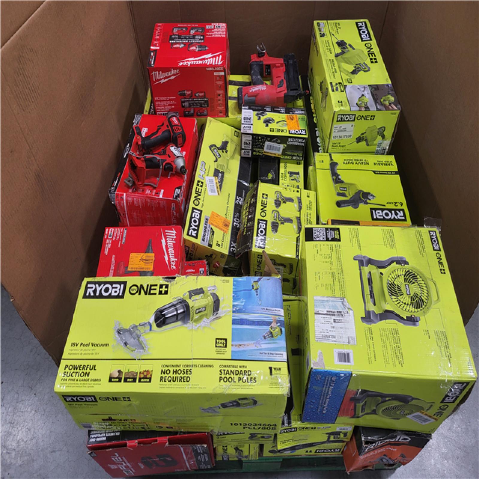 CALIFORNIA AS-IS TOOL PALLET