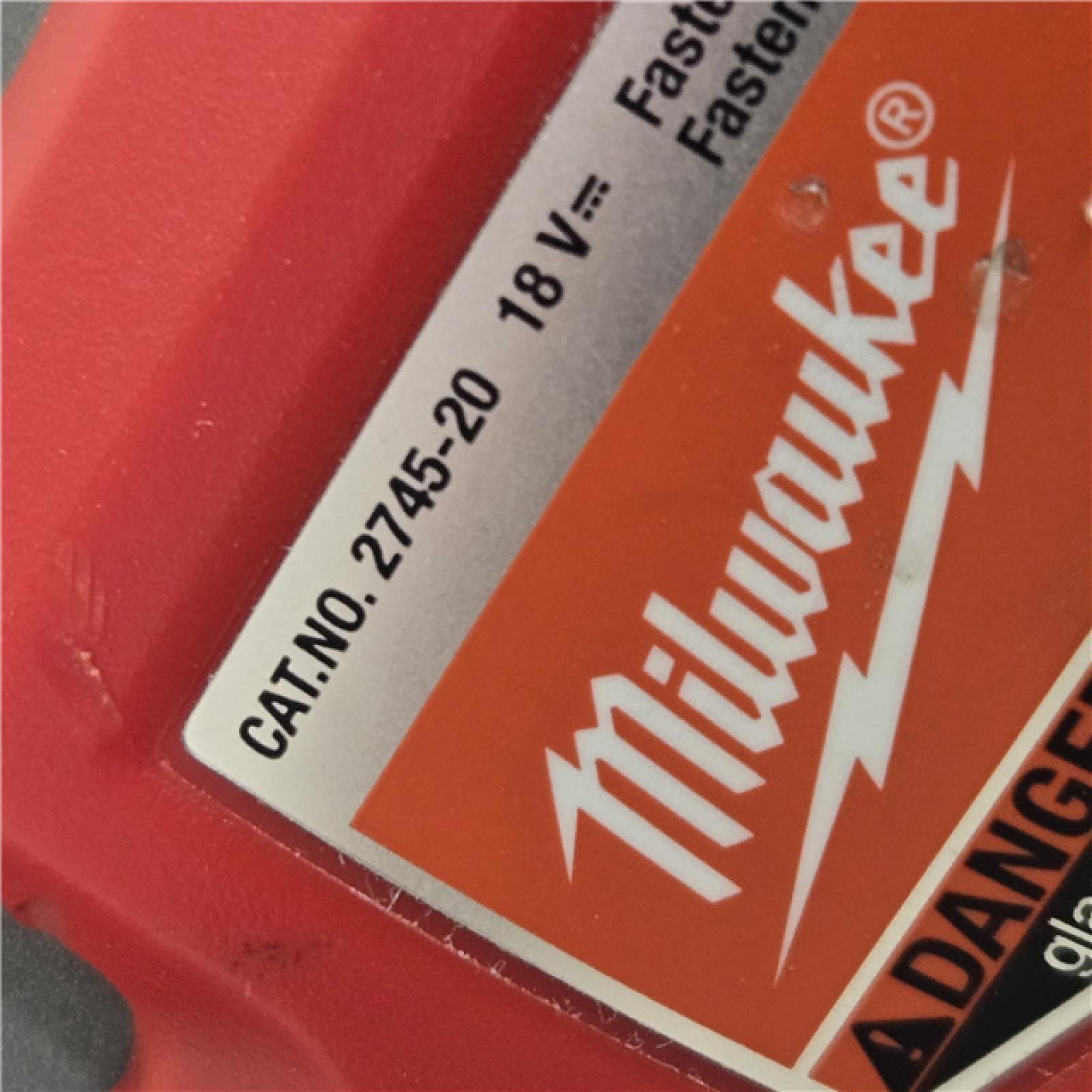 AS-IS Milwaukee 2744-20 M18 FUEL 3-1/2 in. 18V 21-Degree Cordless Framing Nailer (Tool-Only)
