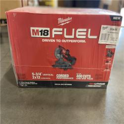NEW! - Milwaukee M18 FUEL 18V 10 in. Lithium-Ion Brushless Cordless Dual Bevel Sliding Compound Miter Saw Kit