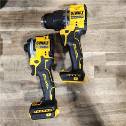 HOUSTON LOCATION - AS-IS (APPEARS LIKE NEW) DEWALT 2 TOOL COMBO KIT W/ (2) BATTERY & CHARGER
