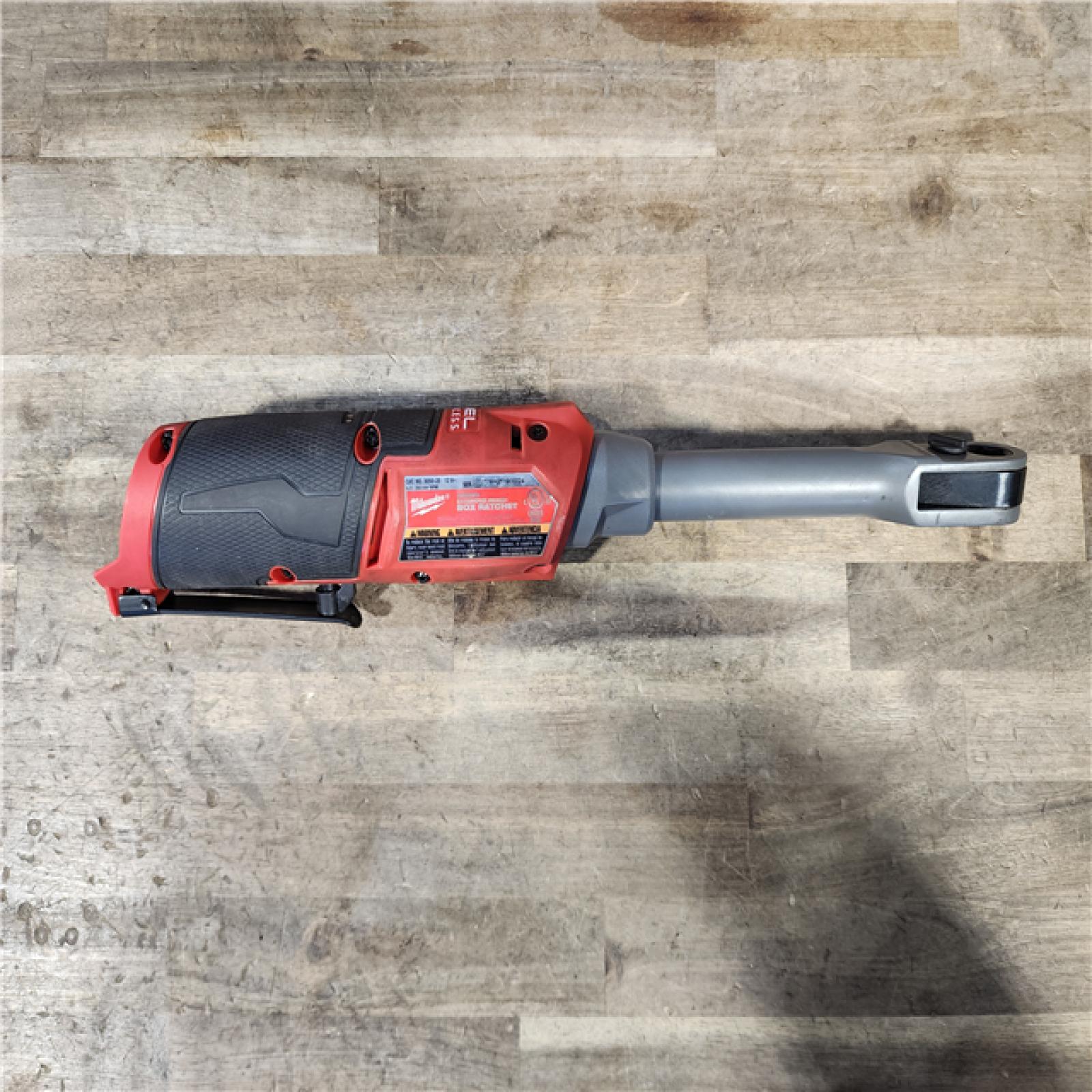 HOUSTON LOCATION - AS-IS Milwaukee M12 FUEL INSIDER Extended Reach Box Ratchet (Tool-Only)