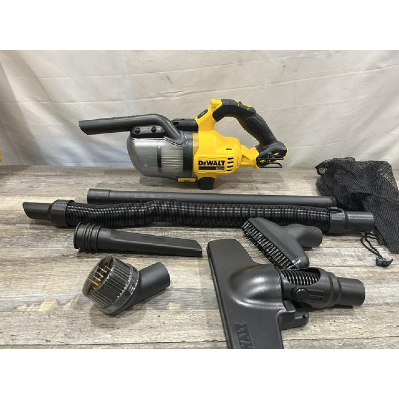 AS-IS DEWALT Bagless 20V MAX Stick Cordless General Dirt Filter Handheld Vacuum (Tool Only)