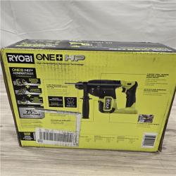 NEW! - RYOBI 18V ONE+ HP Brushless Cordless SDS Rotary Hammer (Tool-Only)