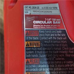 HOUSTON LOCATION - AS-IS Milwaukee M18 FUEL 7-1/4 Inch Circular Saw (Bare Tool)