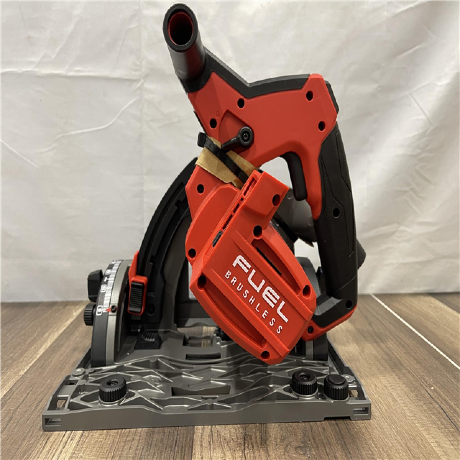 AS-IS Milwaukee M18 FUEL 18V Lithium-Ion Cordless Brushless 6-1/2 in. Plunge Cut Track Saw (Tool-Only)