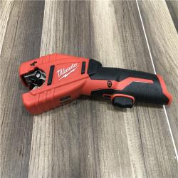 AS-IS Milwaukee 12V Lithium-Ion Cordless Copper Tubing Cutter (Tool-Only)