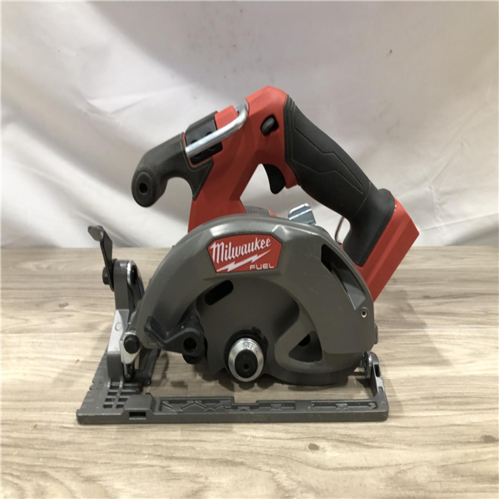 AS-IS Milwaukee FUEL 18V Lithium-Ion Cordless 6-1/2 in. Circular Saw (Tool-Only)