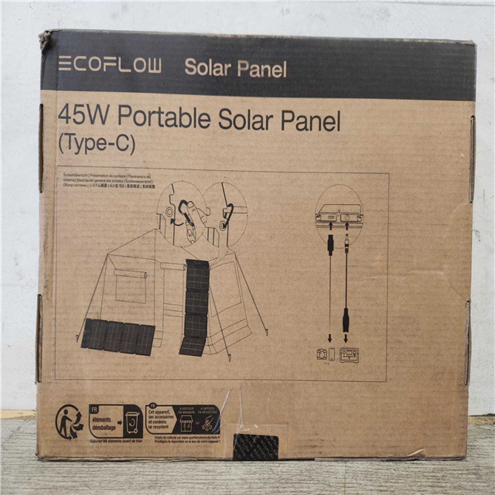 Phoenix NEW EcoFlow 45W Portable Solar Panel (Type-C)
