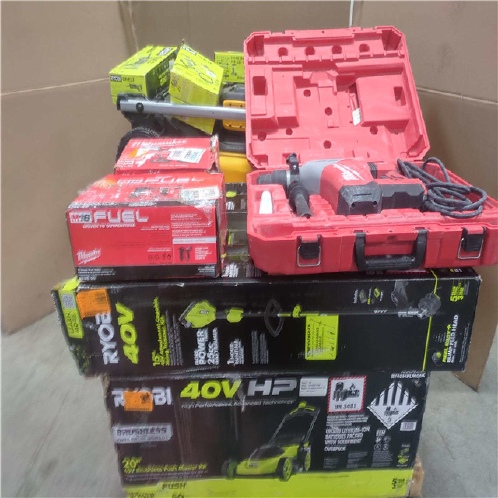CALIFORNIA AS-IS TOOL PALLET