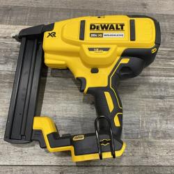 AS-IS DEWALT 20V MAX XR Lithium-Ion Cordless 18-Gauge Narrow Crown Stapler Kit