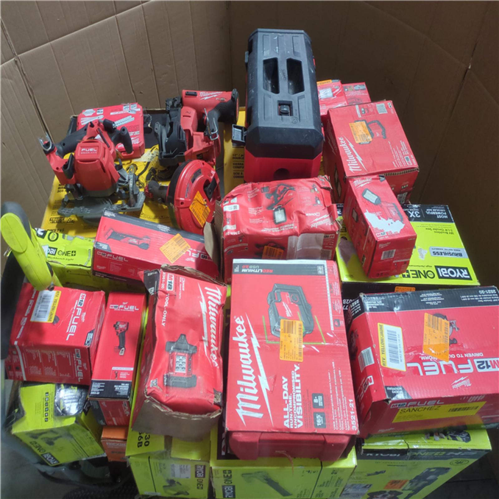 CALIFORNIA AS-IS TOOL PALLET