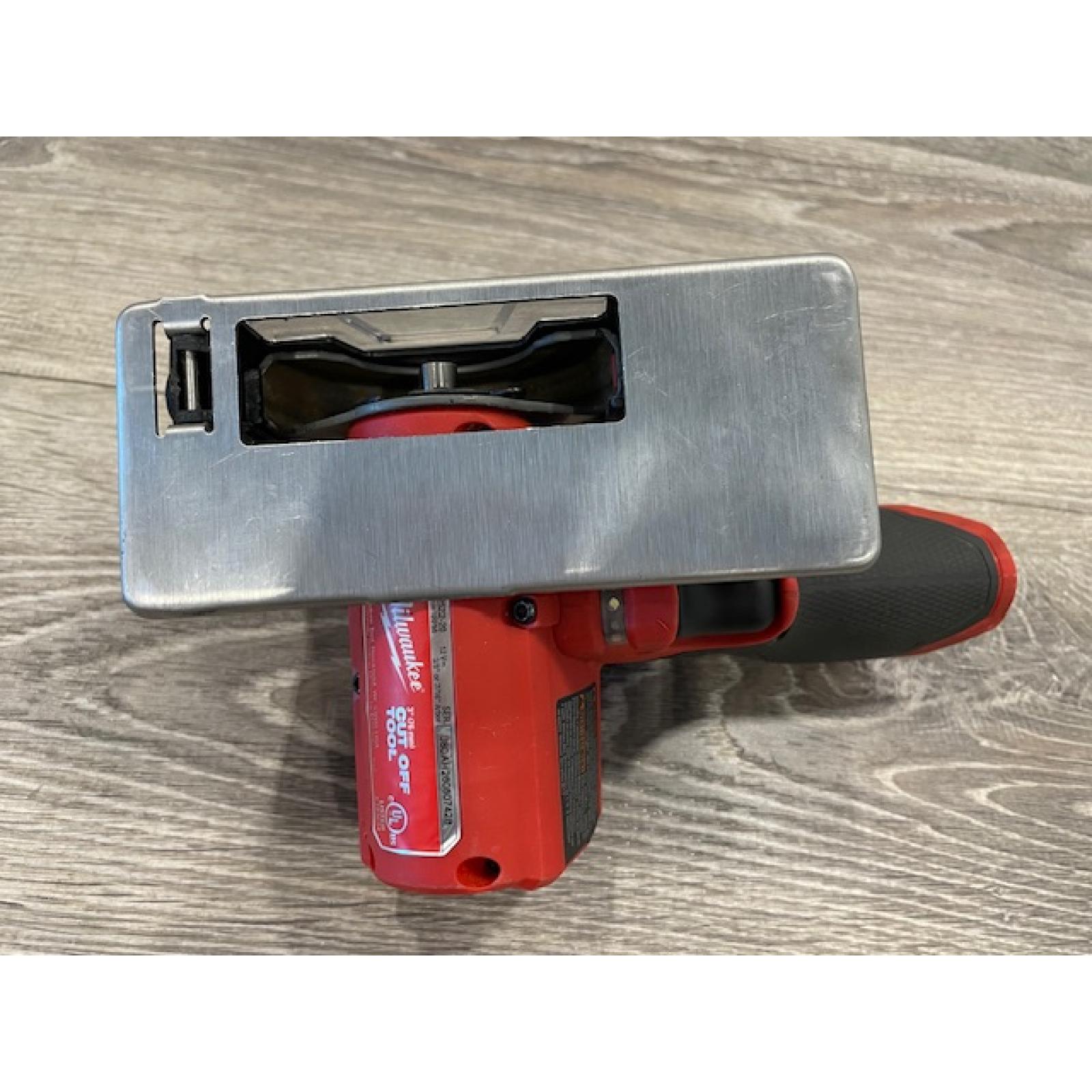 AS-IS Milwaukee FUEL 12V Lithium-Ion Brushless Cordless 3 in. Cut Off Saw (Tool-Only)