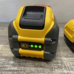 AS-IS DEWALT 20V/60V MAX FLEXVOLT Lithium-Ion 9.0Ah Battery and Charger Starter Kit