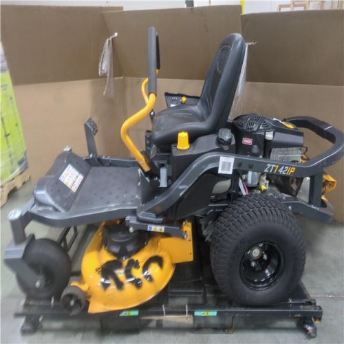 CALIFORNIA AS-IS CUB CADET ULTIMA SITDOWN LAWNMOWER