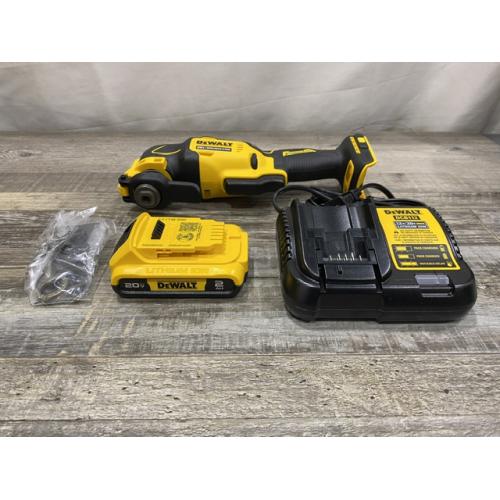 AS-IS DEWALT ATOMIC 20V MAX Cordless Brushless Oscillating Multi Tool Kit