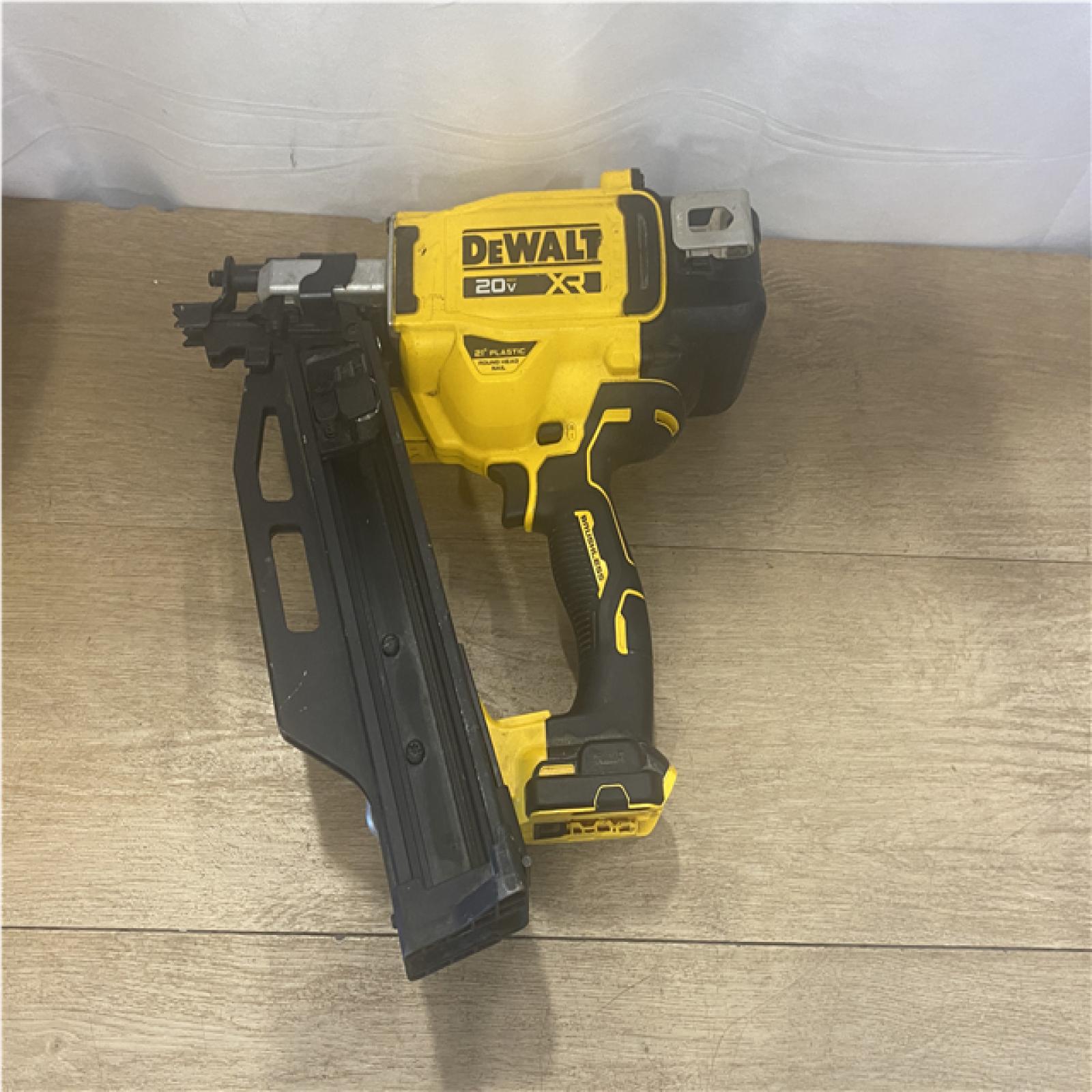AS-IS DEWALT 20-Volt 21° Cordless Framing Nailer (Tool-Only)