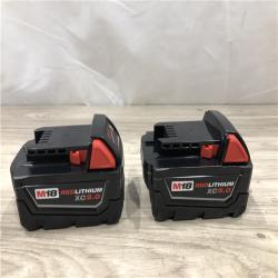 AS-IS Milwaukee 18-Volt Lithium-Ion XC Starter Kit