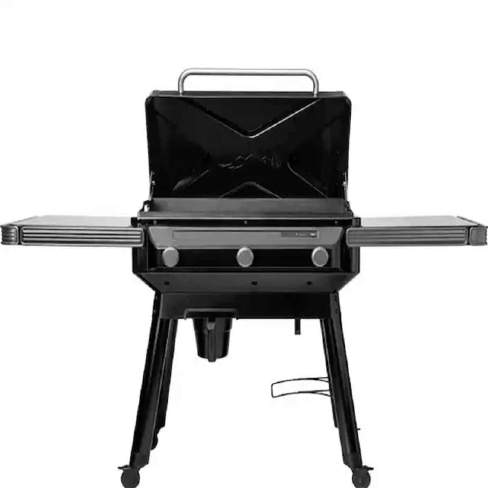 DALLAS LOCATION - NEW! Traeger Flatrock 3 Cooking Zone 594 sq in. Flat Top Propane Griddle in Black