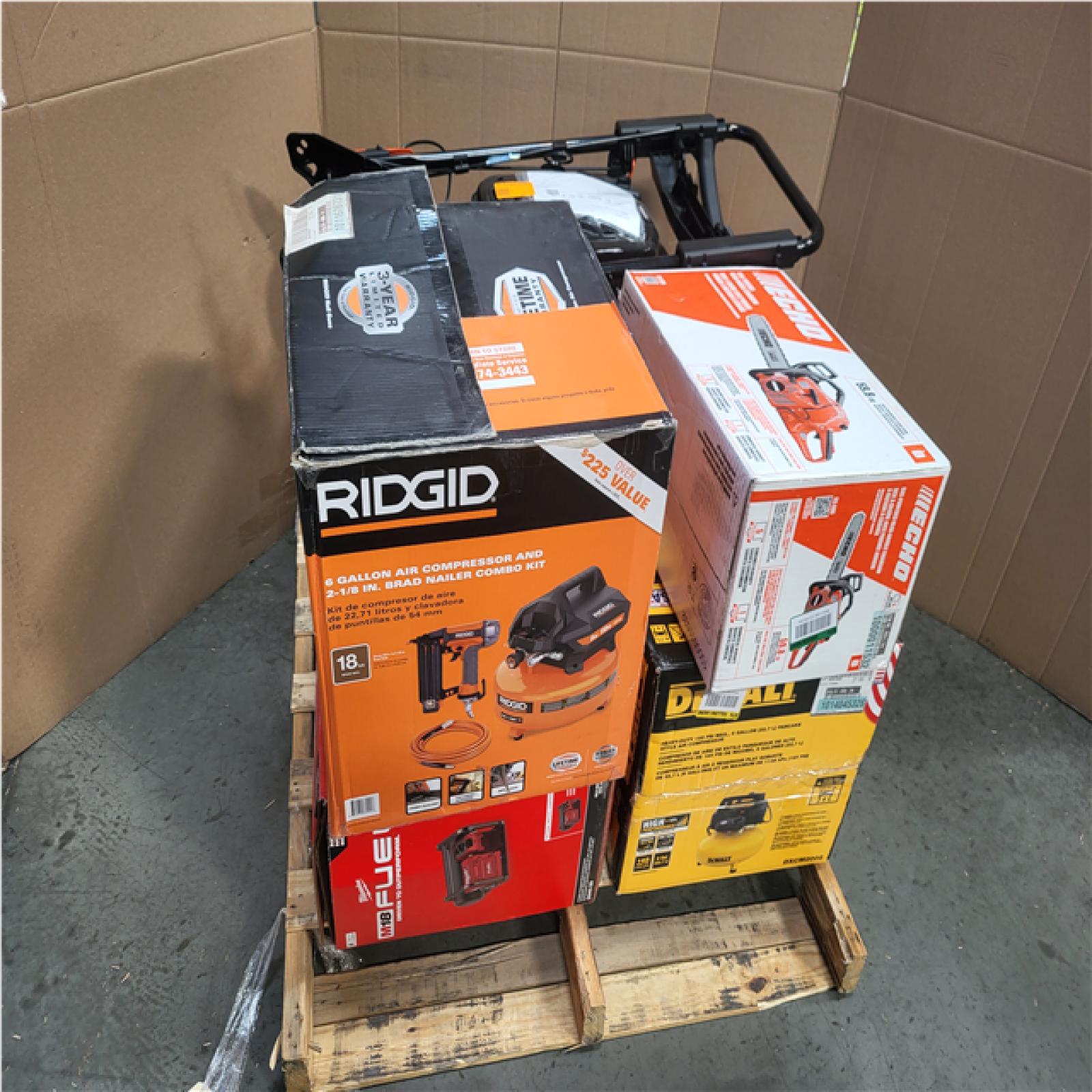 CALIFORNIA AS-IS OUTDOOR POWER EQUIPMENT