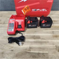 HOUSTON LOCATION - AS-IS Milwaukee M18 FUEL 1/2 in. Cordless Brushless High Torque Impact Wrench Kit (Battery & Charger)
