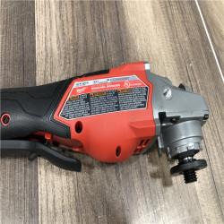 AS-IS Milwaukee FUEL 18-Volt Lithium-Ion Brushless Cordless 4-1/2 in./6 in. Braking Grinder with Paddle Switch (Tool-Only)