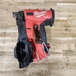 HOUSTON LOCATION - AS-IS Milwaukee FUEL 18-Volt Lithium-Ion Brushless Cordless Coil Roofing Nailer (Tool Only)