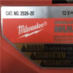 AS-IS Milwaukee FUEL 12V Lithium-Ion Cordless Oscillating Multi-Tool (Tool-Only)