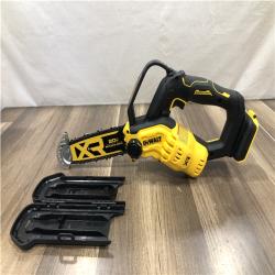 AS-IS DEWALT 20V MAX 8 in. Brushless Cordless Battery Powered Pruning Chainsaw (Tool Only)