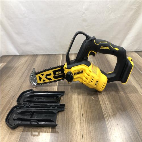AS-IS DEWALT 20V MAX 8 in. Brushless Cordless Battery Powered Pruning Chainsaw (Tool Only)