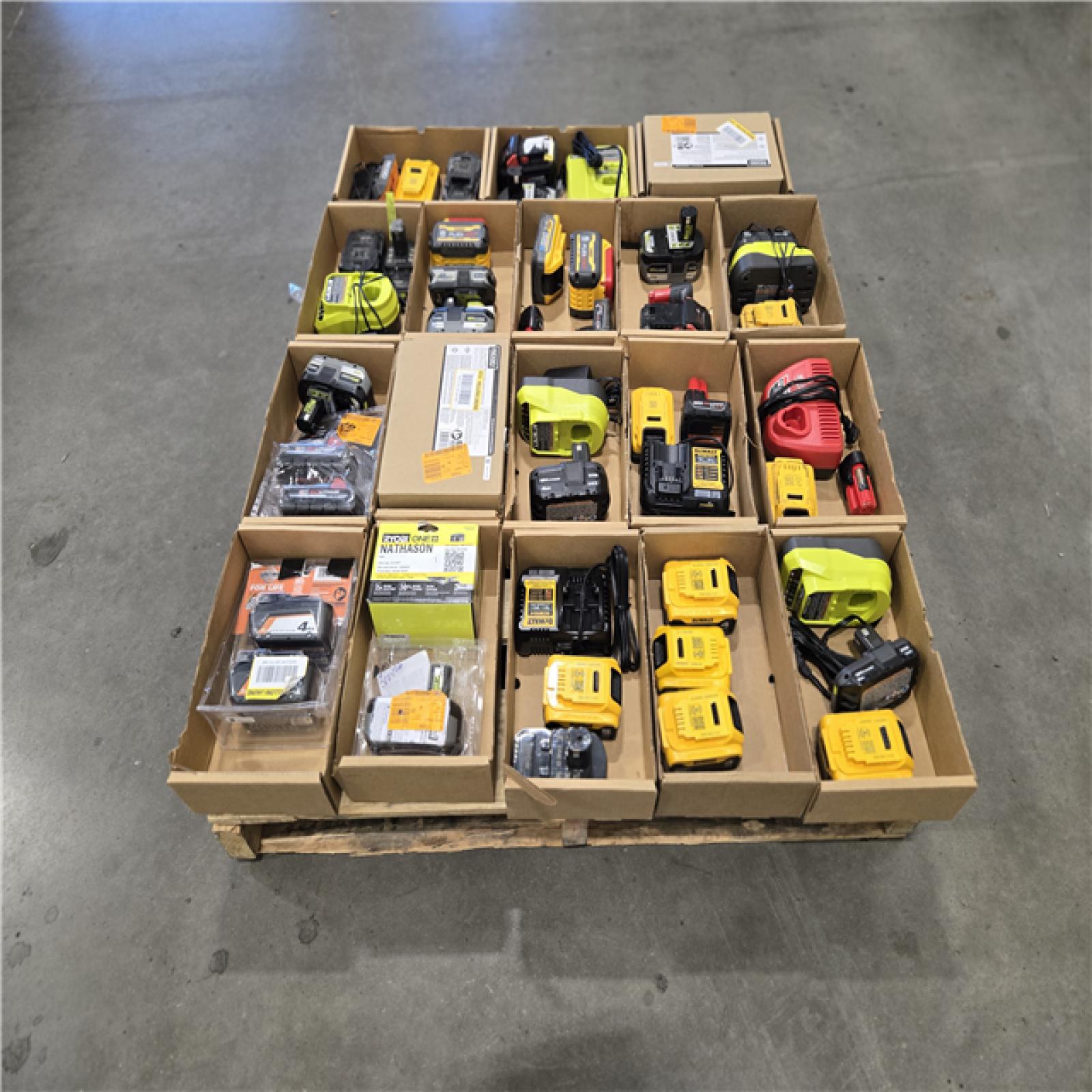 DALLAS LOCATION- AS-IS BATTERY PALLET