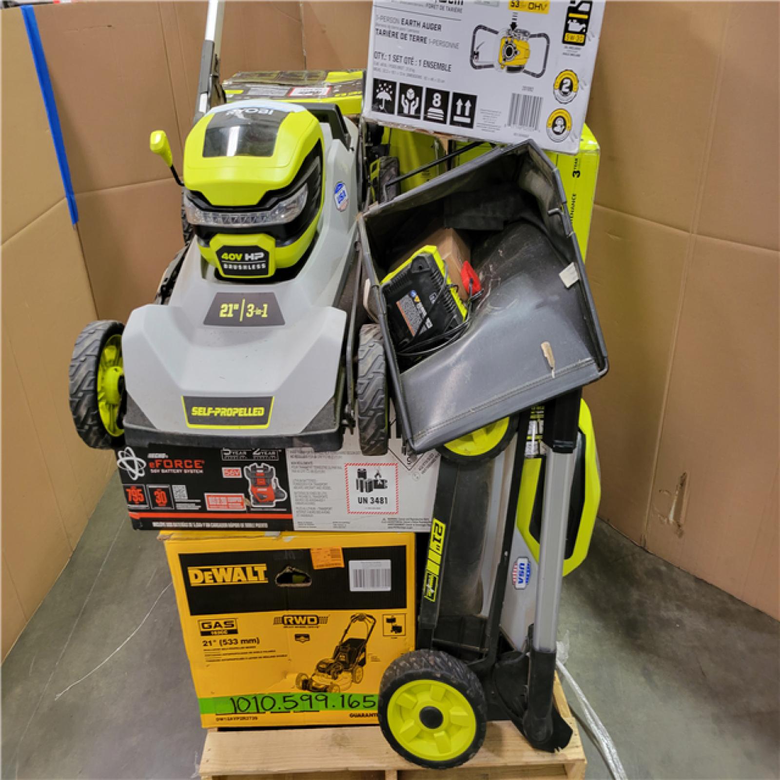 CALIFORNIA AS-IS OUTDOOR POWER EQUIPMENT