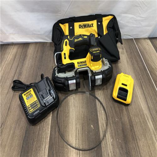 AS-IS DEWALT ATOMIC 20V MAX Lithium-Ion Cordless Brushless 1-3/4 in. Bandsaw Kit