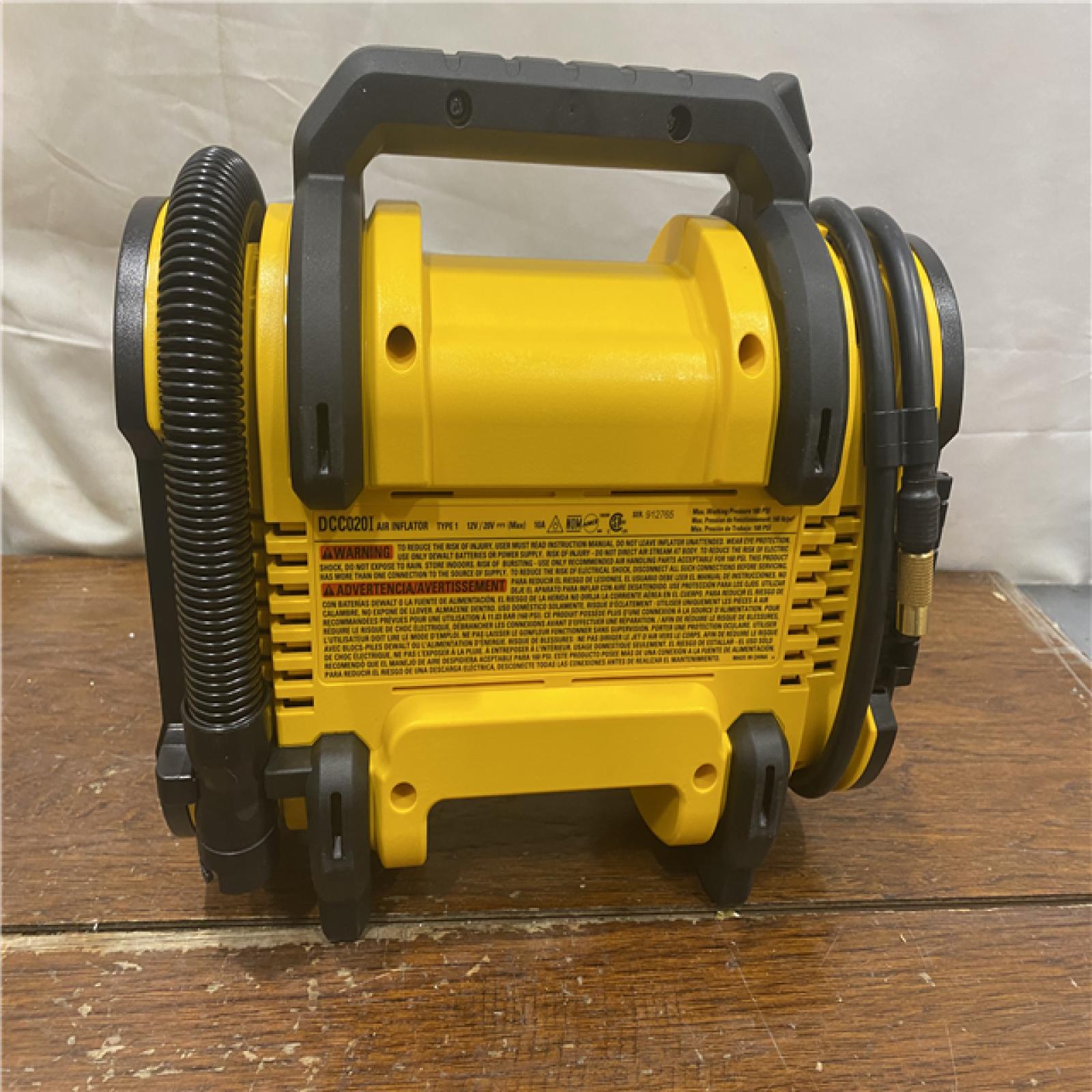 AS-IS DEWALT  20V MAX Inflator (Tool Only)