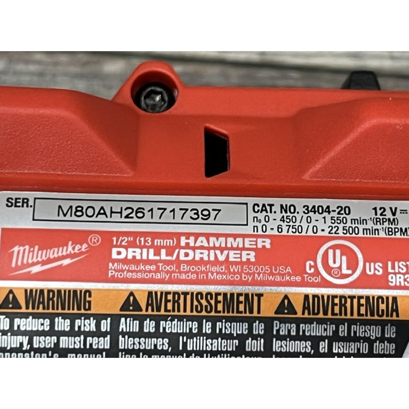 AS-IS Milwaukee FUEL 12-Volt Lithium-Ion Brushless Cordless Hammer Drill and Impact Driver Combo Kit