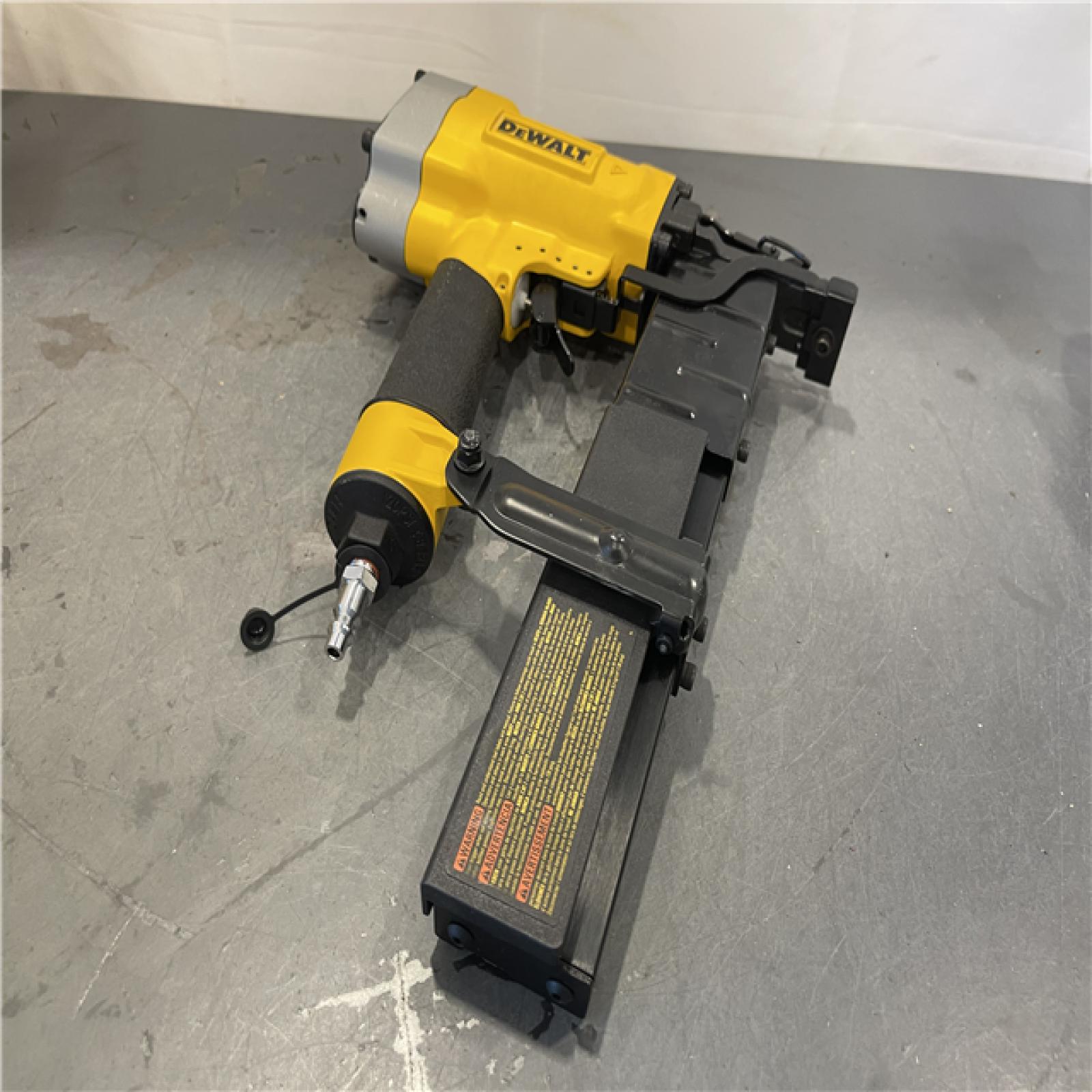 AS-IS - DeWalt Corded Pneumatic 16-Gauge 1 in. Crown Lathing Stapler