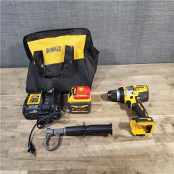 HOUSTON LOCATION - AS-IS Dewalt DCD999B 20V MAX Flexvolt 1/2 Cordless Hammer Drill W/ BATTERY & CHARGER