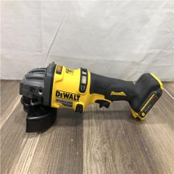 AS-IS DEWALT FLEXVOLT 60V MAX Cordless Brushless 4.5 in. to 6 in. Small Angle Grinder with Kickback Brake (Tool Only)