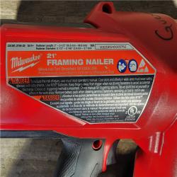 HOUSTON LOCATION - AS-IS Milwaukee 2744-20 M18 FUEL 3-1/2 in. 18V 21-Degree Lithium-Ion Brushless Cordless Framing Nailer (Tool-Only)