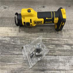 AS-IS DEWALT XR 20V Lithium-Ion Cordless Rotary Drywall Cut-Out Tool (Tool Only)