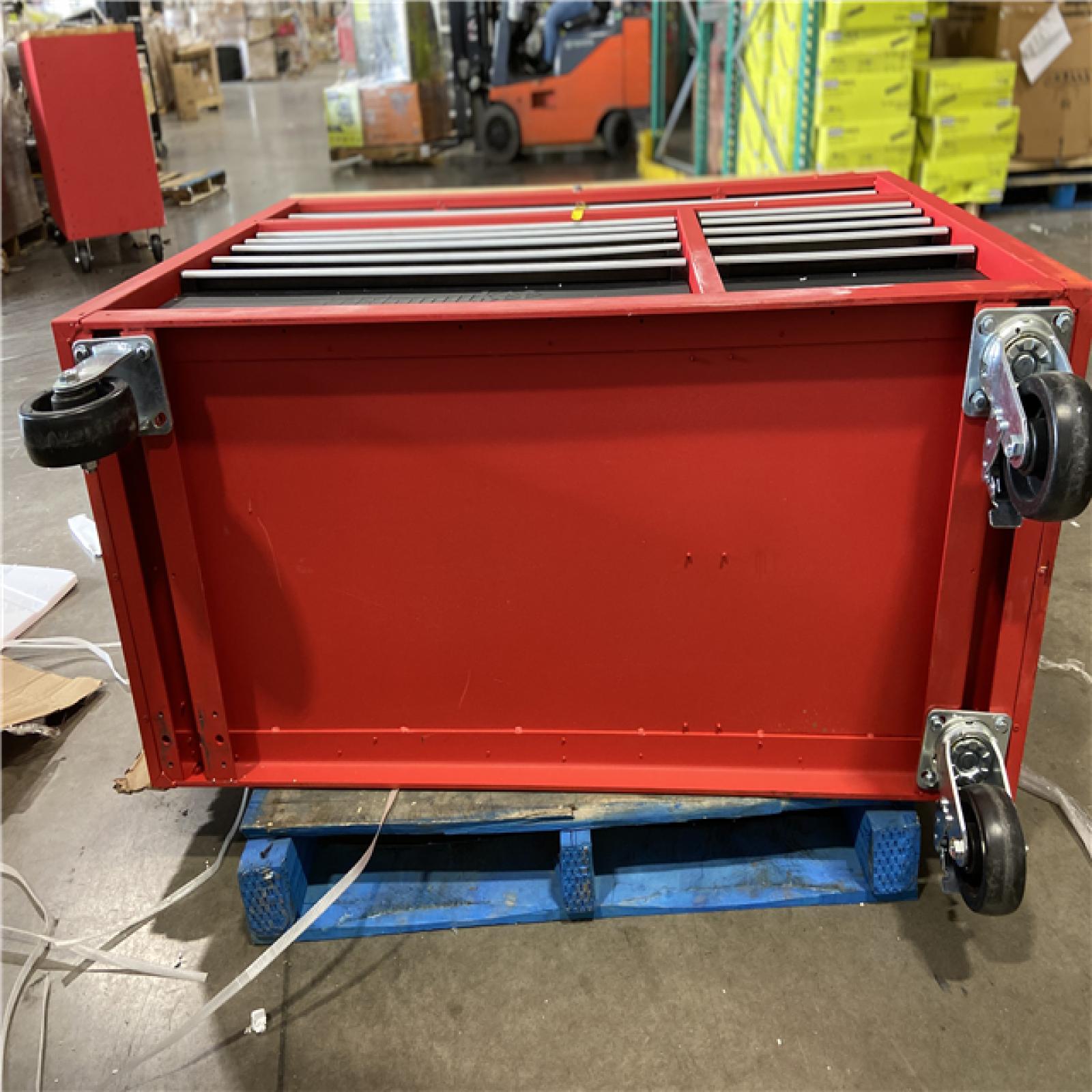 DALLAS LOCATION - Milwaukee Tool Storage 52 in. W x 22 in. D Heavy Duty Red Mobile Workbench Cabinet