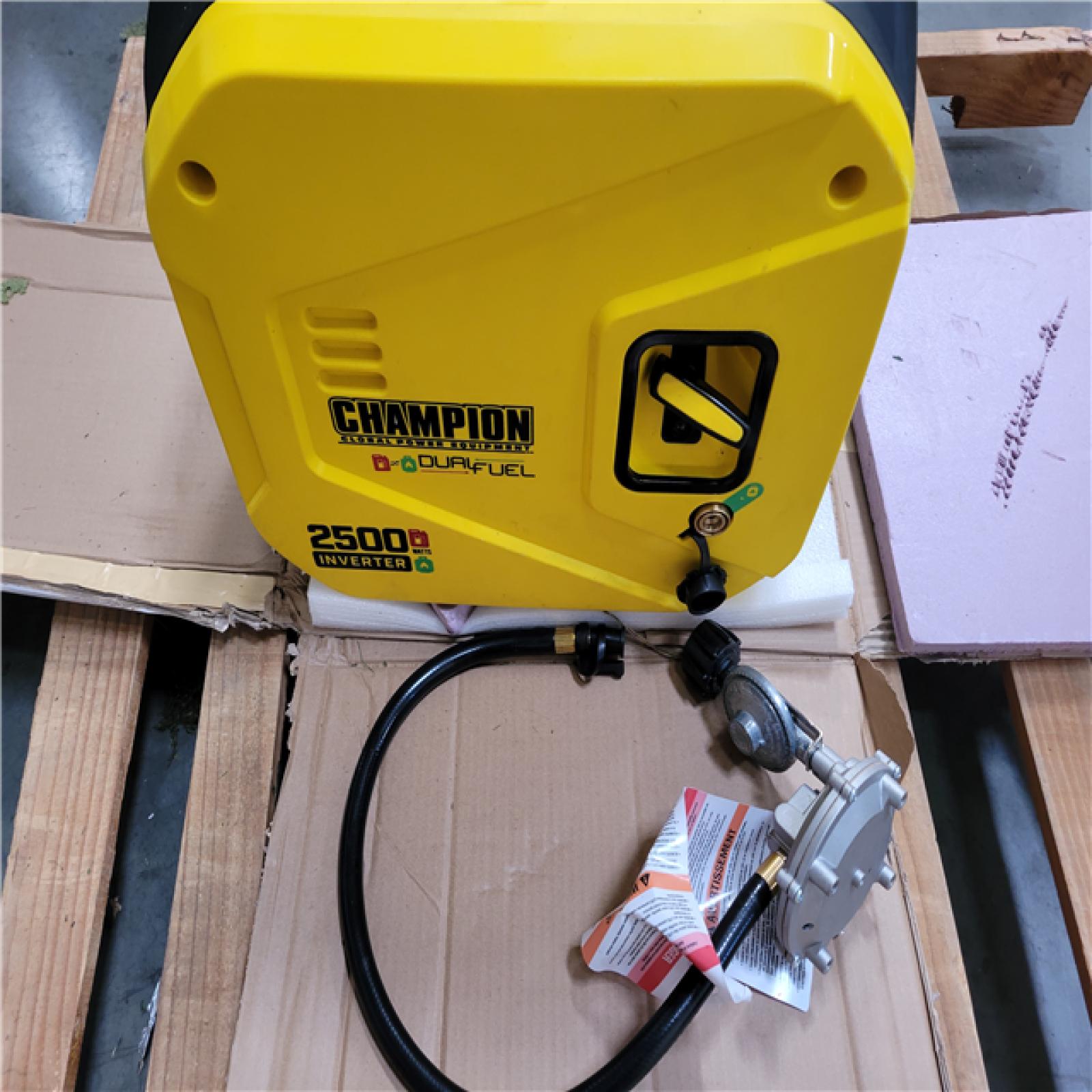 CALIFORNIA AS-IS CHAMPION PORTABLE GENERATOR 2500