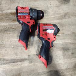 HOUSTON LOCATION - AS-IS Milwaukee 3497-22 12V Brushless Hammer Drill and Impact Driver Combo Kit