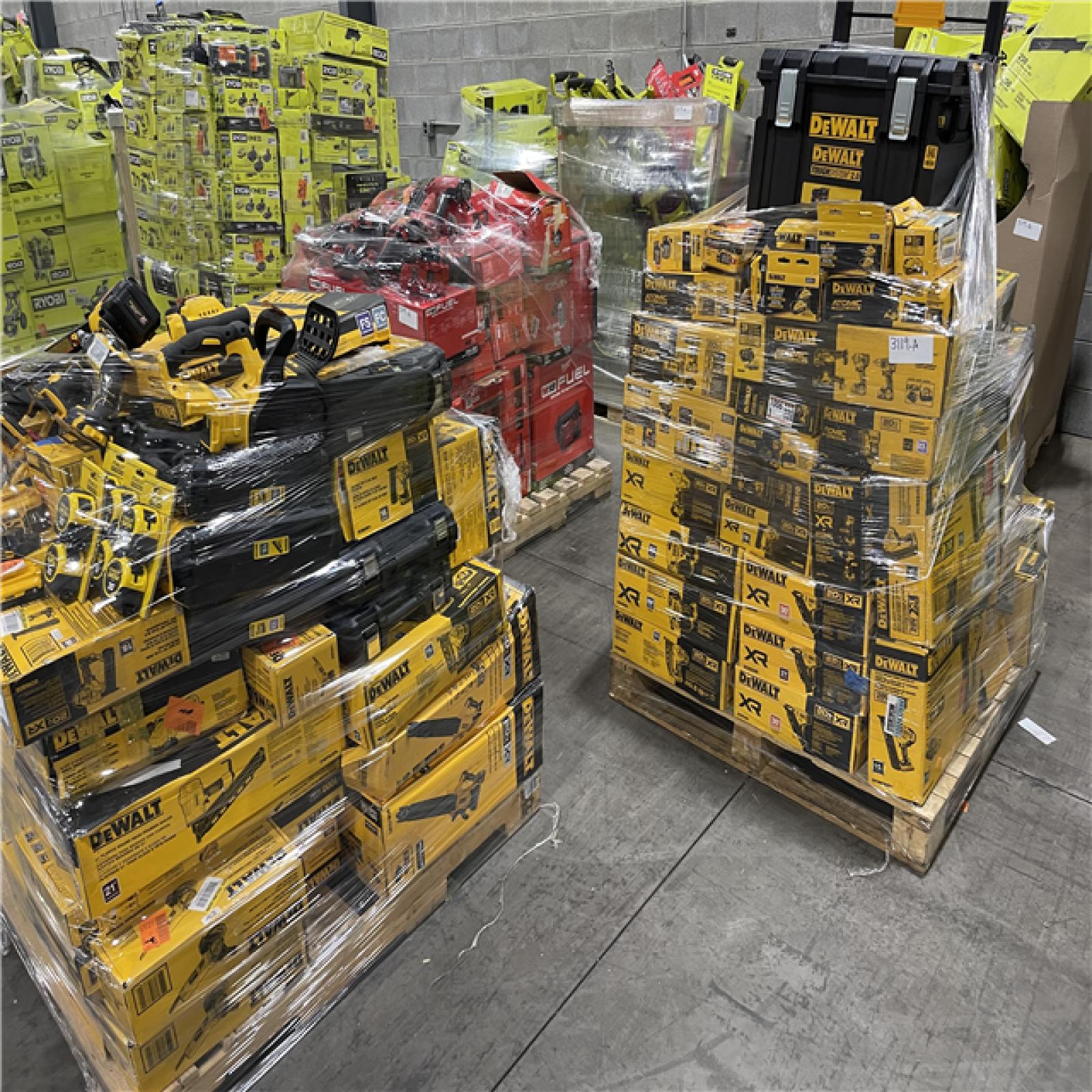 Pittston Location As-Is Power Tools Partial Truckload (9 pallets) 3119-A