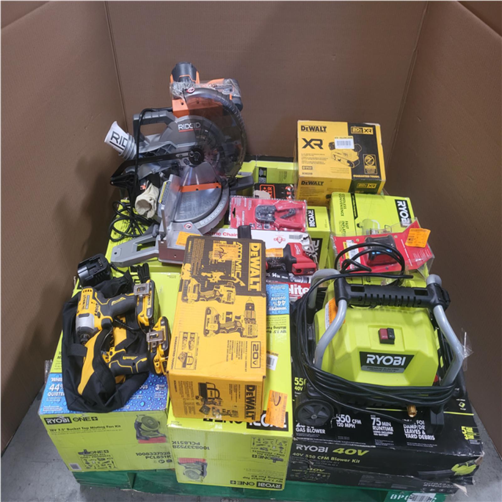 CALIFORNIA AS-IS TOOL PALLET