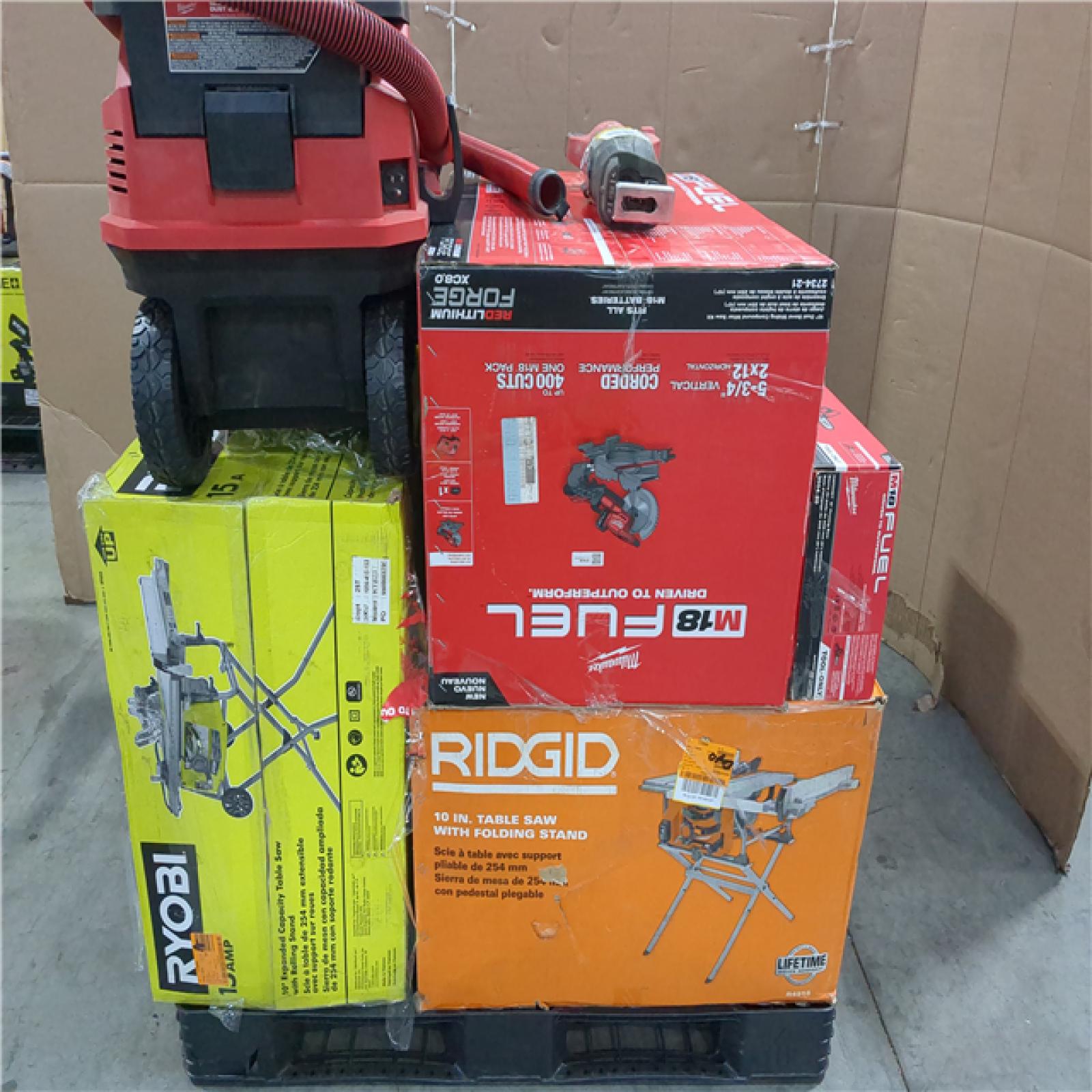 CALIFORNIA AS-IS TOOL PALLET