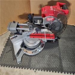 HOUSTON LOCATION - AS-IS M18 FUEL 18V Lithium-Ion Brushless Cordless 12 in. Dual Bevel Sliding Compound Miter Saw (Tool-Only)